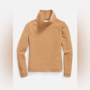 Dudley Stephens 
Vello Fleece
Park Slope Turtleneck - Camel Size M